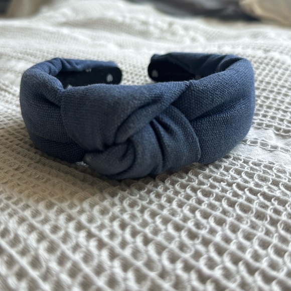 Lele Sadoughi - Woven Headband, Navy, Never Worn (NW) main image 8